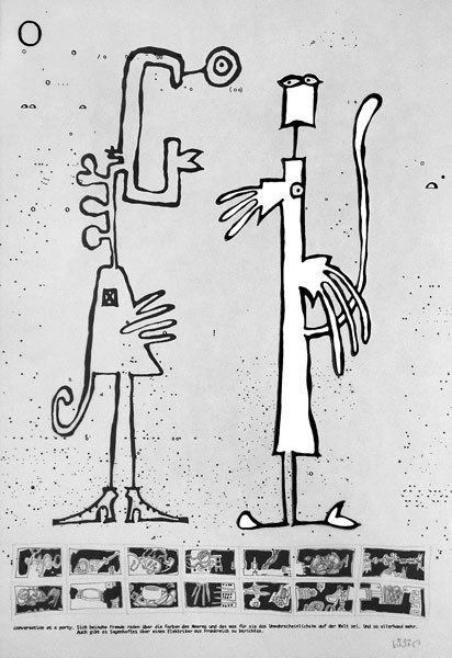 conversation at a party